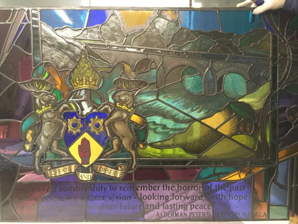 Bespoke glass window