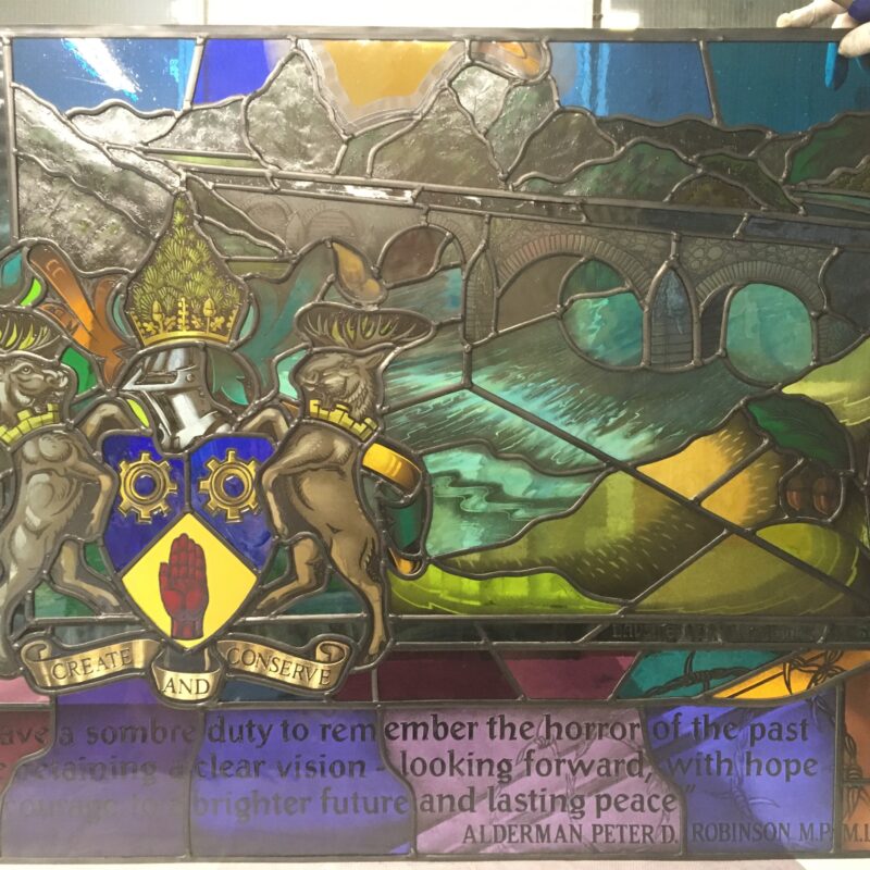 Bespoke glass window