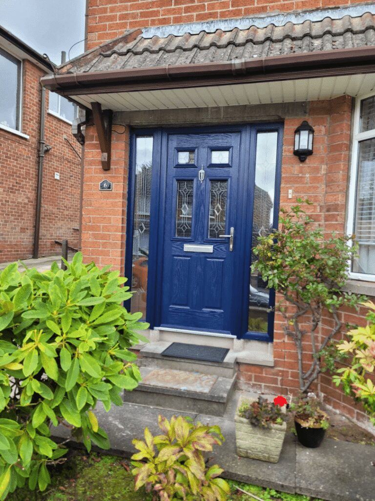 Blue Composite Front Door
